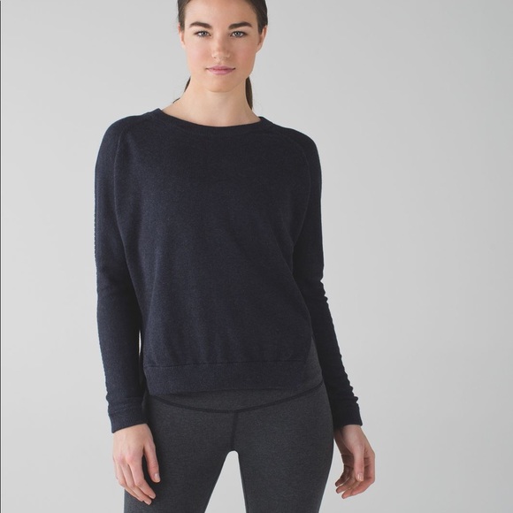 NWOT Lululemon Bhakti Life Sweater Gray size 8 - Picture 2 of 11